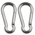 Stainless Heavy Duty Ceiling Hanging Hook Set Swing Chair Bracket Hardware Tool Yoga Carabiner Suspension Door Latch Snap Hook