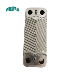 304 Plate Mini Stainless Steel  16 Plates  Heat Exchanger For Vaillant Gas Boilers Replacement