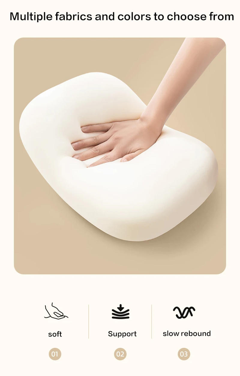 Description Picture 6 of itemMultifunction Memory Foam Neck Pillow Slow Rebound Soft Travel Pillow for Sleeping Cervical Health Massage Nap Pillows