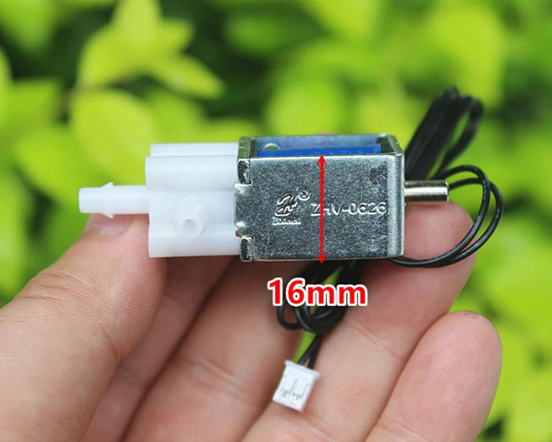 Description Picture 4 of itemDC 24V 2-position 3-way Micro Electric Solenoid Valve Mini Water Air Flow Control Valve DIY Pump Massager Watering Flower