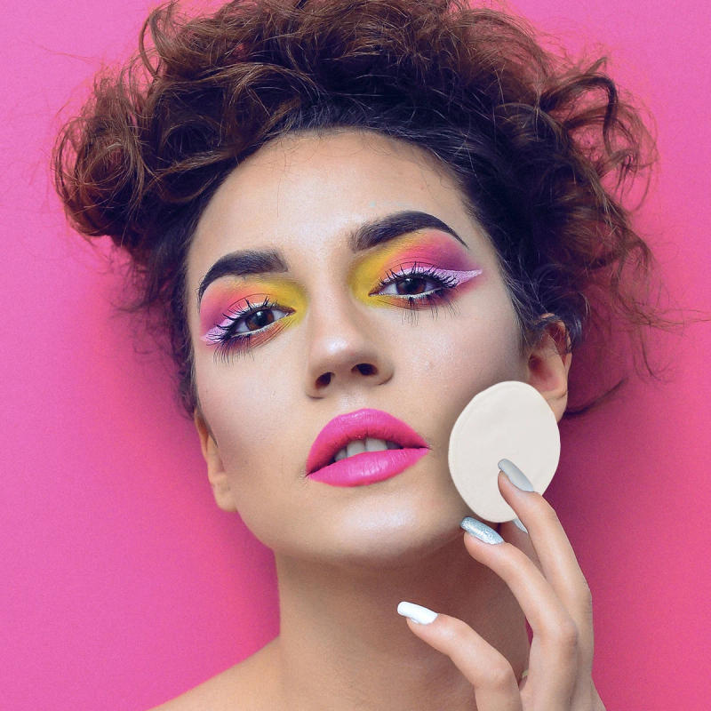 Description Picture 5 of item6pcs Bamboo Remover Pads Facial Puff Set Soft Reusable Face Wash Pad Storage Bag Skincare Makeup Remover Pads Set Cleansing