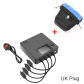 UK Plug and Blue
