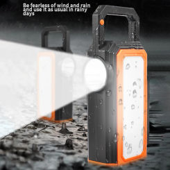 Solar Lanterns Dimmable Camping Flashlight Waterproof Solar USB Rechargeable For Indoor Outdoor Home Emergency Light