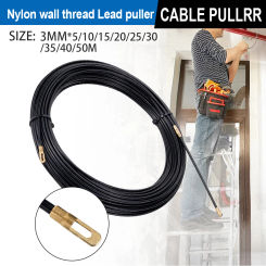 3mm Electric Cable Gland Threading Device 5/10/20/30/50M Nylo Cable Wire Threader Puller Lead Construction Electrician Hand Tool