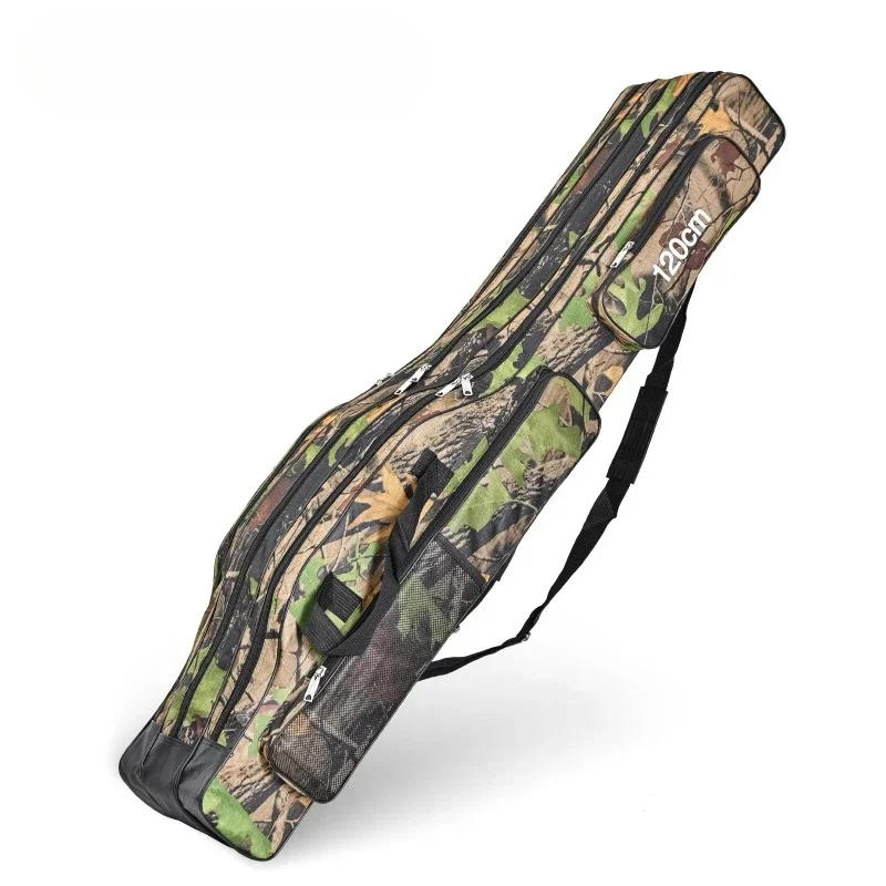 Description Picture 5 of itemThree-Layer Foldable Big Belly Sea Fishing Bag 1.2M 1.5M Backpack Fishing Rod Bag