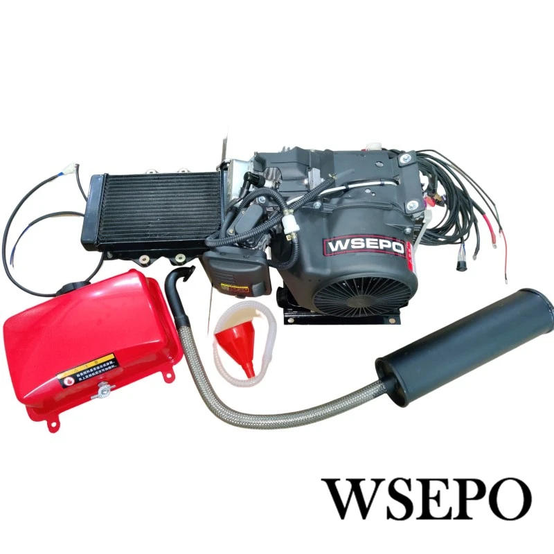 Description Picture 2 of itemWSE5000SH 5KW Water Cool Autostart LPG NG Propane Gasoline Fuel DC Battery Charging Extender Generator For E-Tricycle Mini EV