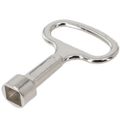 3Pcs Triangular Slotted Key Elevator Door Lock Valve Key Wrench Triangle Key Electrical Box For Drawer Switch Cabinet