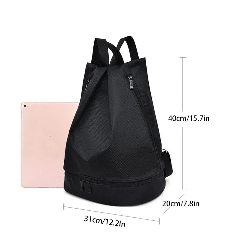 Description Picture 6 of itemSwimming bag wet and dry, waterproof sports bags beach bag, swimsuit travel bag splashproof duffel bag