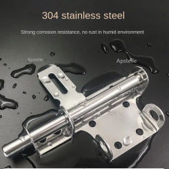 1 PC Anti-theft Buckle Door Lock Buckle Safety Chain Door Buckle Stainless Steel Door Chain Lock Safety Hotel Bolt