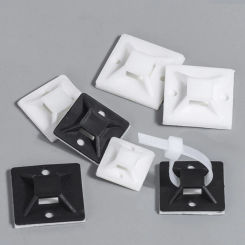 Cable Tie Bases Mount Wire Removable Self Adhesive Wall Holder Car Fixing Seat Clamps Suction Positioning Sucker