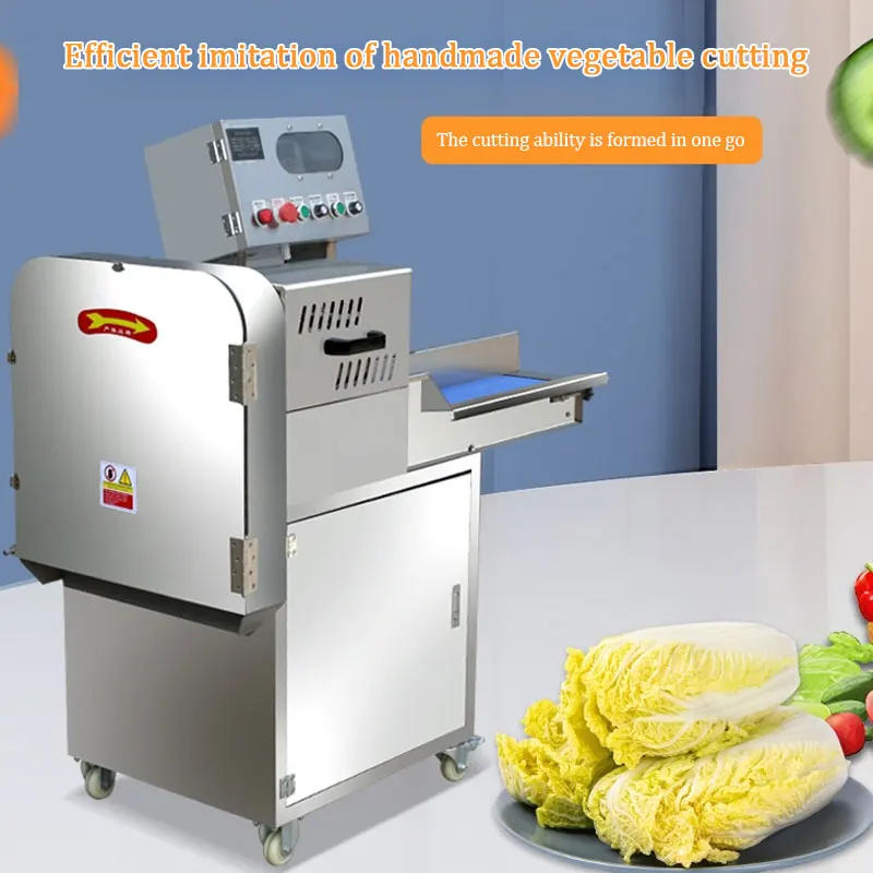 Description Picture 3 of itemIndustrial Vegetable Cutting Machine Leek Chopper Machine Commercial Electric Slicer Onion Cutter Machine