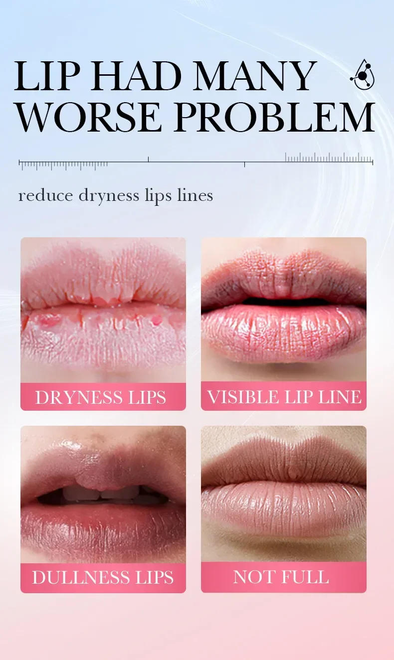 Description Picture 5 of itemRemove Dark Lip Balm Lightening Melanin Mask Gloss Exfoliating Lip Pink Treatment Reduce Lip Lines Improve Dryness Moisturizing
