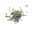 100 Pcs Material Precision M2 Screw Thread Diameter Round Head Cross Screws Self Tapping Screw