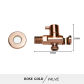 Rose Gold Valve
