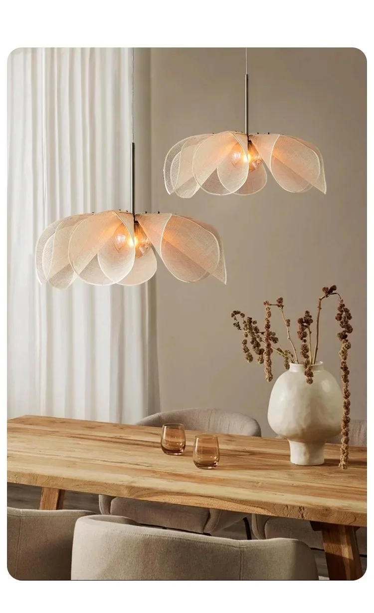 Description Picture 5 of itemNordic Style Led Pendant Lights For Living And Dining Room Food Tables Bedroom Chandelier Home Decor Hanging Light Fixture
