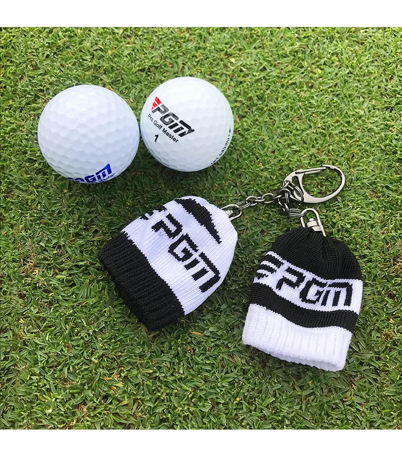 Description Picture 6 of itemPGM Golf Knitted Ball Cover Men's and Women's Ball Clips Fashion Waist Bag Pendant Portable Buckle Chain QJ003