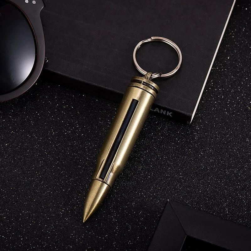 Description Picture 3 of itemHot Selling Metal Small Match Used 10000 Times Lighter Multifunctional Keychain Burning Cigarette Lighters & Smoking Accessories