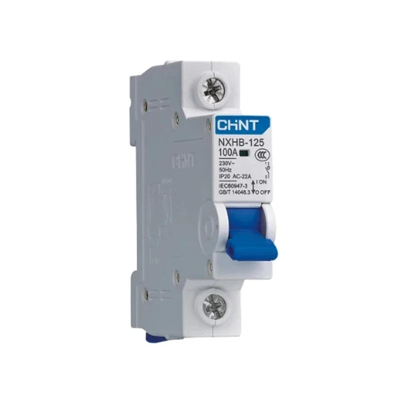 Description Picture 2 of itemCHNT CHINT NXHB-125 1P 2P 3P 4P Small Knife Circuit Breaker MCB