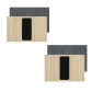 2PCS Wood