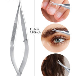 Russian Dovetail Scissors Beauty Nail Nail Removal Dead Skin Nail Barbs Curved StainlessSteel Spring Dead Skin Scissors