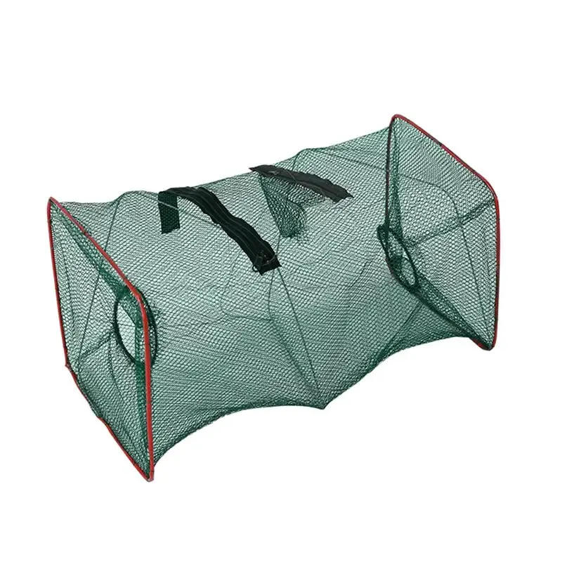 Description Picture 2 of item1pc Collapsible Cast Net Fish Cage for Crab, Shrimp, and Crayfish - Perfect Fishing Tackle for Outdoor Enthusiasts