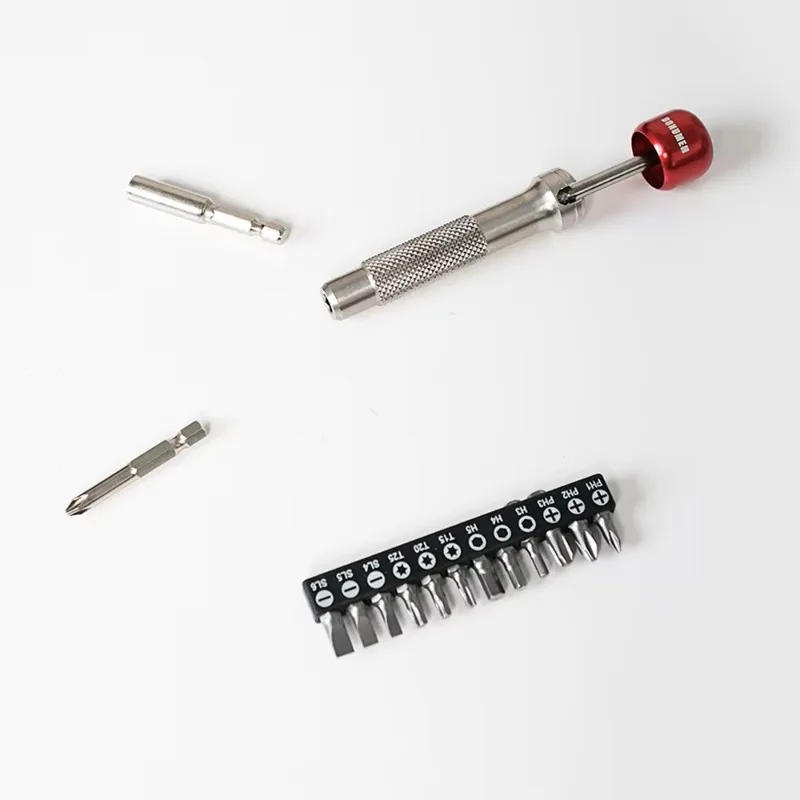 Description Picture 4 of itemLollipop Screwdriver Ratchet Wrench Tail 6.35mm Multi-function Screwdriver Automatic Bidirectional Portable Steel Repair Tool