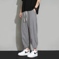 4 Colors!2024 Spring and Summer New Men's Casual Pants Harun Pants Cotton Linen Lightweight Loose Pants