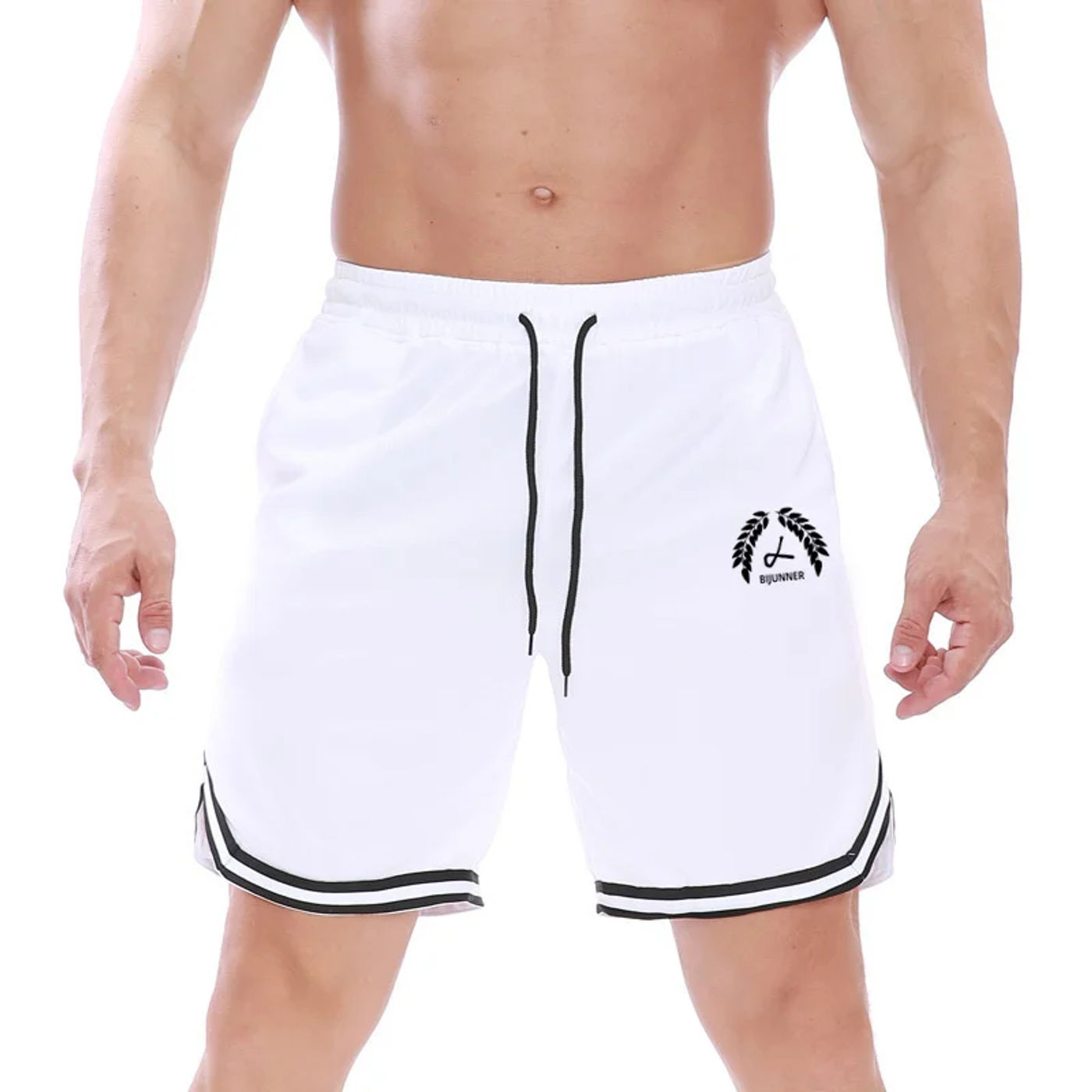 Description Picture 5 of itemNew Men Drawstring Basketball Shorts Mesh Quick Dry Sports Fitness Outdoor Bottoms Beach Volleyball Wear Sportswear Summer