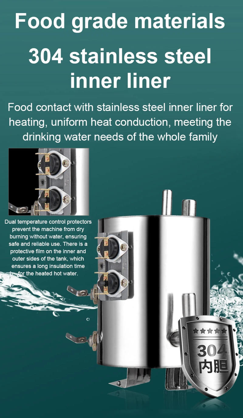 Description Picture 3 of itemHousehold Water Dispenser Desktop Electric Kettle Automatic Water Heater Cooler Cold Drinking Fountain Warmer Tea Maker Boiler