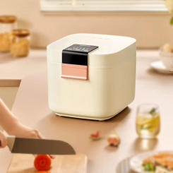 Rice cooker intelligent reservation low sugar rice cooker household non-stick multifunctional steaming 3-4 people small