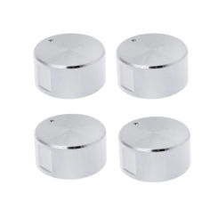 4Pcs Rotary Switches Round Knob Gas Stove Burner Oven Kitchen Parts Handles