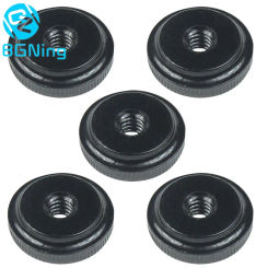 5Pcs Hot Shoe Mount Metal 1/4" Inch Thread Screw Nut Adapter Tripod Bracket Dslr Cameras Flash Lock Knob Photography Accessories