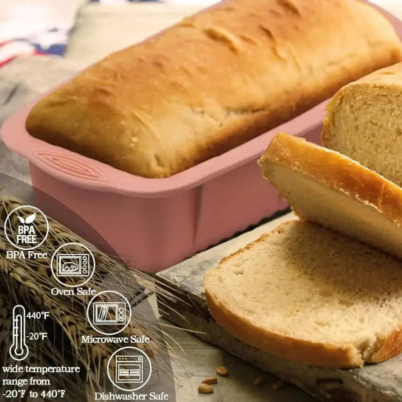 Description Picture 5 of itemSilicone Baking Molds Ice Blocks Maker Rectangular Cake Pans Non-Stick Bundt Forms Jello Buntcake Ice Tray Mould