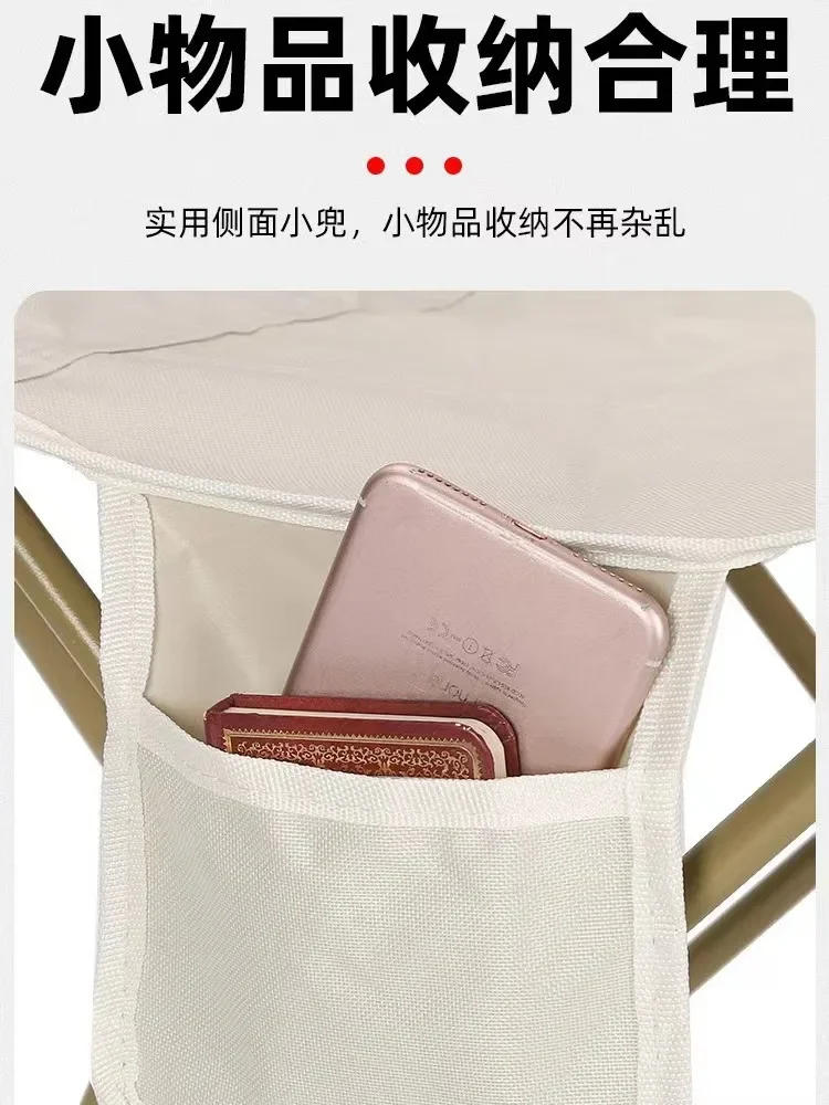 Description Picture 4 of itemOutdoor Folding Stool Portable Fishing Horse Camping Leisure Art Student Painting Stool Camping Chair Camping Furnishings