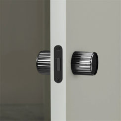 Simple Bedroom Door Lock Household Universal Silent Door Lock Chinese Style Knob Hidden Key Door Handle Furniture Hardware