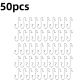 silver 50pcs