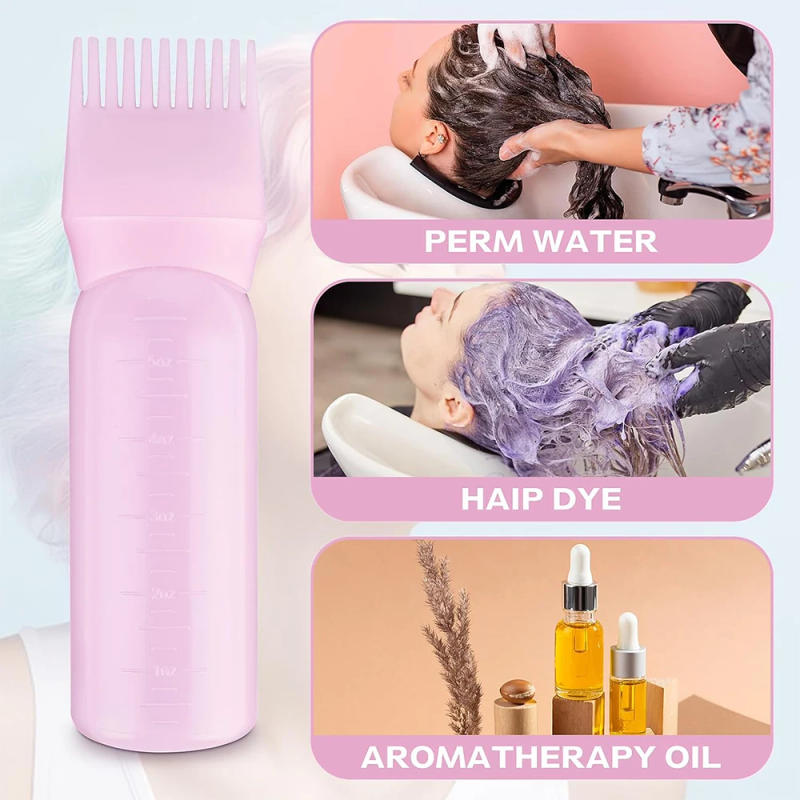 Description Picture 5 of item26Pcs Set Hair Dye Applicator Bottle Comb Tooth Bottle Hair Color Cream Shampoo Bottle Barber Store Home Hairdressing Tools