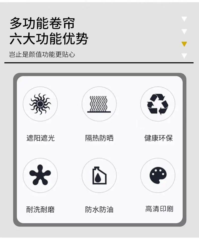 Description Picture 4 of itemCustomized lifting electric sunshade office roller shutter logo full sunshade sunshade