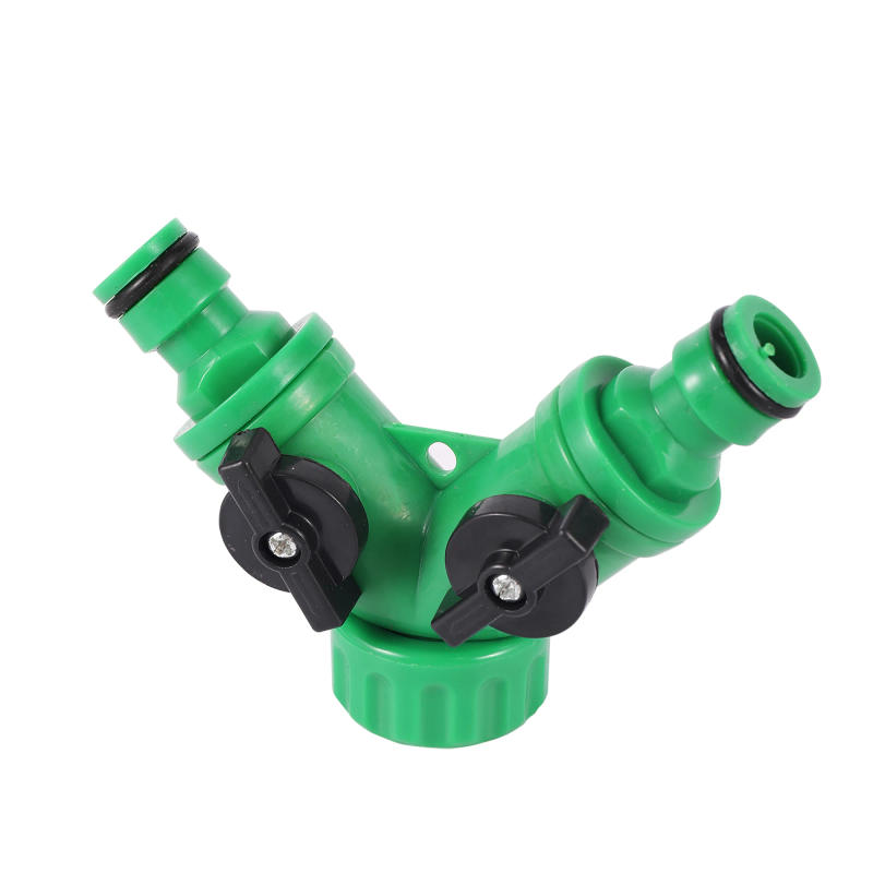 Description Picture 4 of itemY-type Shunt Valve Garden Irrigation System Water Splitter 2 Way Y Shape Quick Connector Water Tap Adapter Water Controller