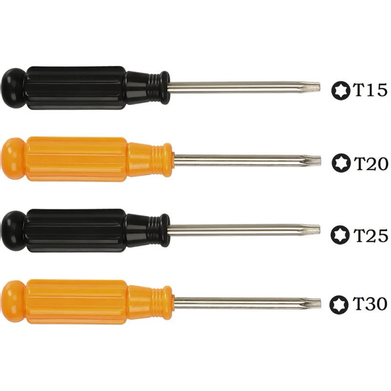 Description Picture 3 of itemScrewdriver Torx Head Six Lobe T15 T20 T25 T30 110mm Tamper Proof Security Screw Bolt Hole Wrench Key For Home Tools