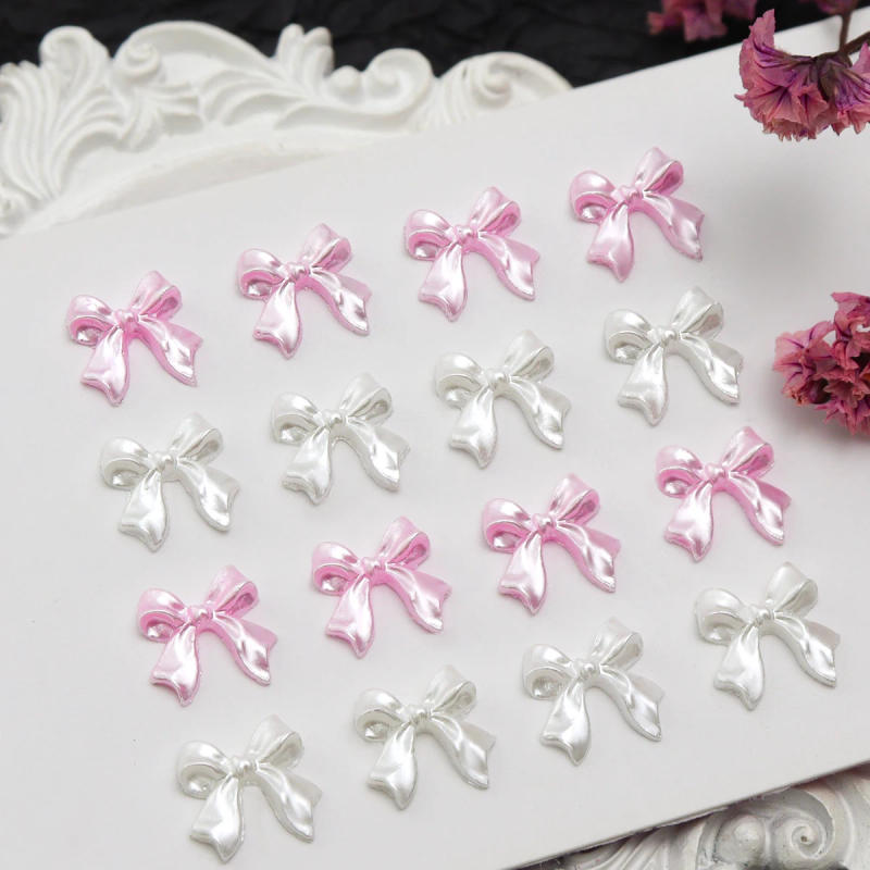 Description Picture 4 of item20pcs Y2K Metal Ribbon Bow Nail Art Charms Kawaii 3D Nails Decoration Accessories Summer DIY Manicure Designs Supplies Parts