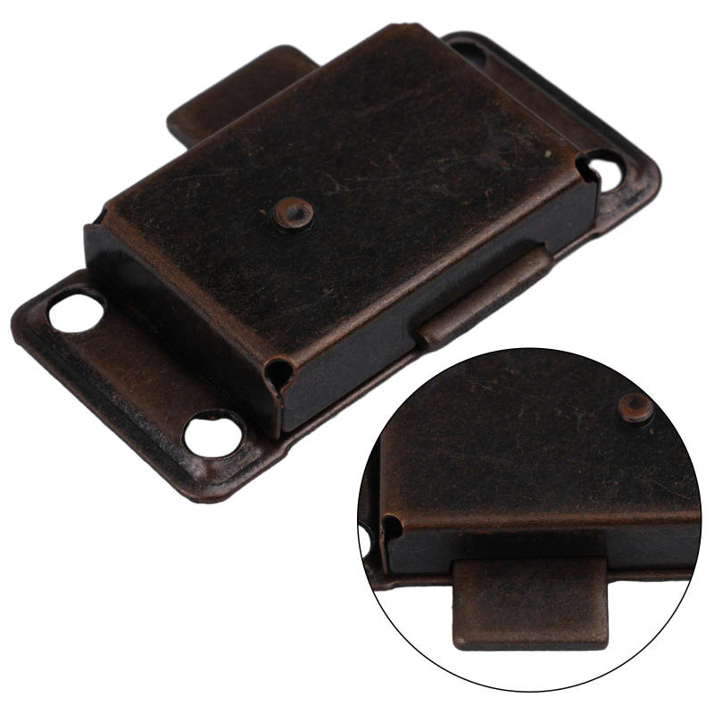 Description Picture 4 of itemLock Door Lock Metal Retro Style With Key 53x26mm Antique Hardware Cabinet Wardrobe Door Lock Set New Practical