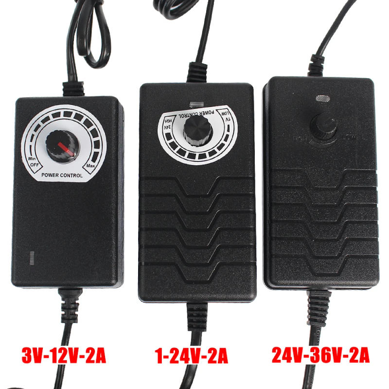 Description Picture 3 of itemAdjustable Power Supply Converter DC 3V 5V 9V 12V 24V 36V 2A 220V EU To 3 9 12 24 36 V Volt Power Adapter 1A 2A SMPS Source