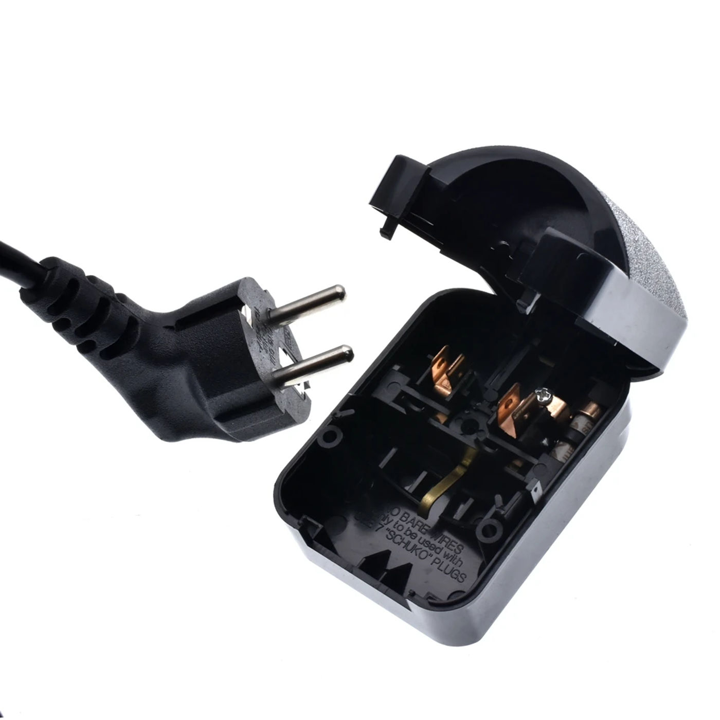 Description Picture 2 of itemUniversal 13A 250V HK Singapore Malaysia United Kingdom power cord online cable converter connector EU to UK adapter fused plug
