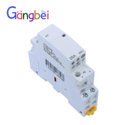 iCT 2P 25A 2NO 220V/230V 50/60HZ Din rail Household ac contactor