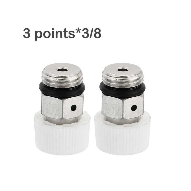 Description Picture 6 of item2Pcs Male Thread Nickel Plated Brass Manual Radiator Air Vent Plug Valve 1/8 1/4 3/8 1/2 3/4 For Radiator Heating Systems
