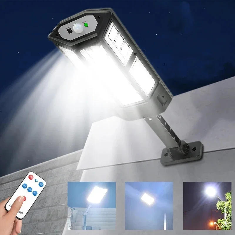 Description Picture 5 of itemIrradiation 300㎡ 600LM Solar Lights Outdoor Sunlight Motion Sensor Light 3Modes Waterproof Garden Street Wall Outdoor Solar Lamp