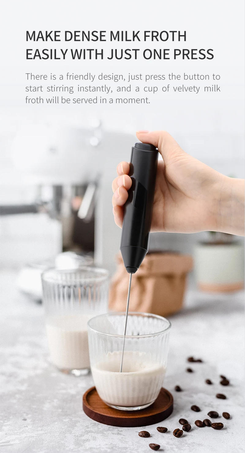 Description Picture 6 of itemElectric Milk Frother Portable Mini Handheld Fast Foamer Coffee Cappuccino Whisk Mixer Food Blender
