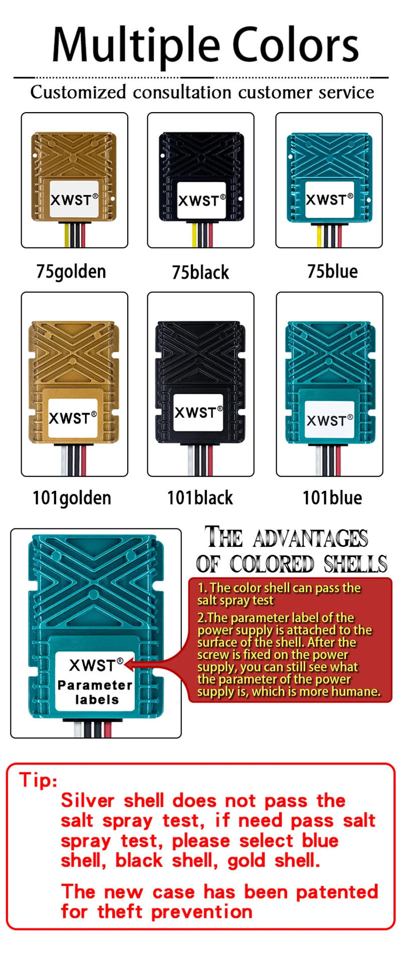 Description Picture 4 of itemPower Supply Converter 12V TO 24V Boost DC DC Voltage Regulator 1~50A Power Inverter Module For  Robot Monitor LED Car