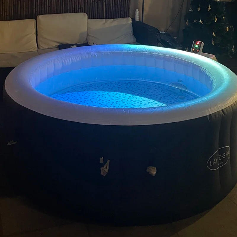 Description Picture 3 of itemModern Inflatable Bathtubs Whirlpool Outdoor Massage Constant Temperature Creative Heating Bathtub Light Luxury Massage Bathtubs